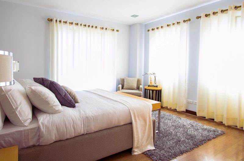 Recurring house cleaning — tidy living room after a weekly visit
